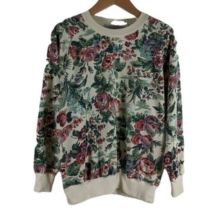 Forenza | Vintage floral sweatshirt M